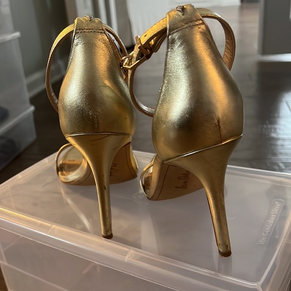 Sam Edelman Gold High Heels - Picture 4 of 4